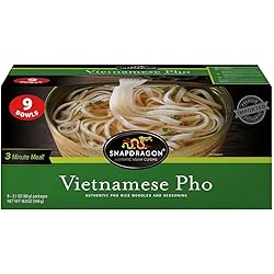 Snapdragon Vietnamese Pho Bowls, 2.1 Oz, 9Count,, 18.9 Oz