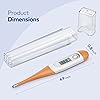 Bundle of Digital Oral Thermometer, Digital Thermometer for Adults