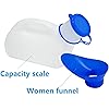 Sbolang Unisex Toilet for Car, Portable Urinal for Men and Women, Spill Proof Pee Bottle with Lid and Funnel for Hospital, Home, Camping or Car Travel
