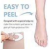 Moleskin for Feet Blisters, Moleskin Tape Flannel Adhesive Pads, Ball of Foot Cushion, Blister Prevention Pads for Heels, Heel Stickers, Blister Bandages Foot Protection Reduce Friction and Heel Pain