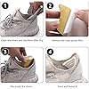 Dr. Shoesert's Heel Grips for Loose Shoes, Heel Cushion Liner for Blisters, Self-Adhesive Heel Protector Pads 2 Pairs Thick