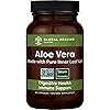 Global Healing Oxy-Powder & Aloe Vera Kit - Natural, Oxygen Based Colon Cleanser of Intestinal Tract & Bioactive Aloe Vera Leaf Supplement Supports Digestion & Absorb Nutrients - 180 Capsules Total