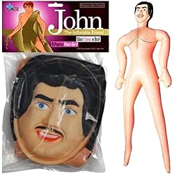 Forum Novelties Inflatable Male John Doll Costume for Halloween, Bachelor & Hen Party Accessories - 60”&#34