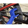 2 Pcs Bike Chain Cleaner Washer Bicycle Motorcycle Chain Cleaning Brush Tool BlueRed