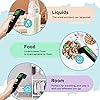 Forehead Thermometer, Baby and Adults Thermometer with Fever Alarm, LCD Display and Memory Function, Ideal for Whole Family