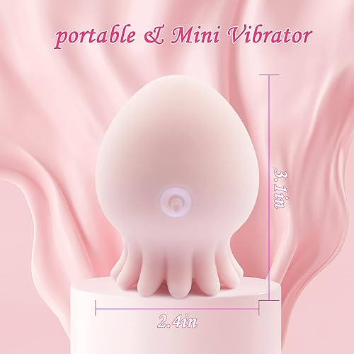 Lighthouse Jellyfish Clitori-s Stimulator-10 Intensities to Switch Through Provide Feelings of Suction and Pulsations