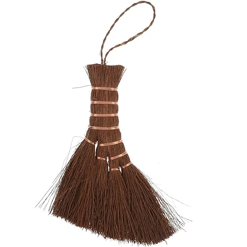 Hemoton Whisk Sweeping Hand Broom Handle Broom Mini Broom Soft Straw Broom Mini Cleaning Tool for Indoor Outdoor Sofa Car Corner Desktop