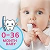 Baby Toothbrush, Baby Tongue Cleaner, 40Pcs Disposable Infant Toothbrush Clean Baby Mouth, Gauze Toothbrush Infant Oral Cleaning Stick Dental Care for 0-36 Month Baby Free 1Pcs Finger Toothbrush