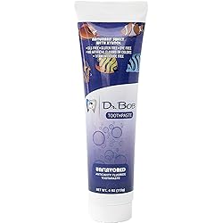 Dr. Bob Unflavored Toothpaste Natural Xylitol Baby Toddler Kids Toothpaste with Fluoride for Sensitive Teeth No Artificial Flavors SLS Free Dye Free 4oz 4 Ounce Pack of 1