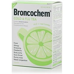 Broncochem Cold and Flu Tea 6 Packets