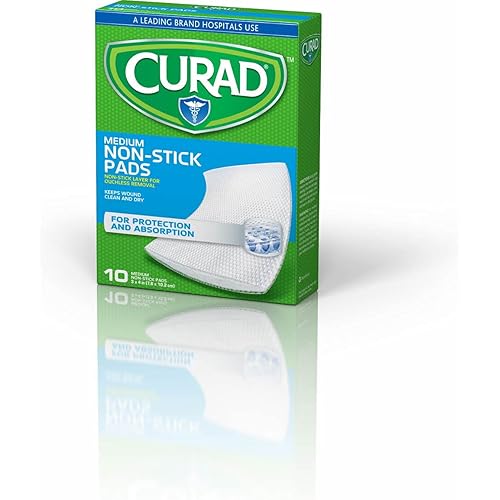 Curad Non-Stick Pads, 3 Inches X 4 Inches 10 Count