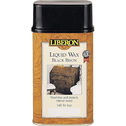 Liberon Black Bison Liquid Wax 500ml, Neutral No Color
