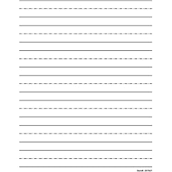 Low Vision Practice Writing Paper- Bold Line