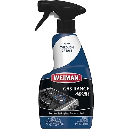 Weiman Products LLC 79 Gas Range Cleaner - 12 oz Pack of 2