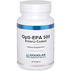 Douglas Laboratories Opti-EPA 500 | Enteric-Coated to Support Brain, Eyes, Pregnancy and Cardiovascular Health | 60 Softgels