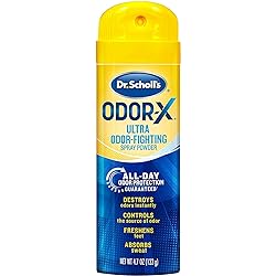 Dr. Scholl's Odor-X Odor Fighting Spray Powder 4.70 oz Pack of 9