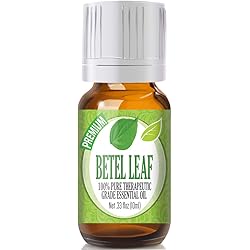 Healing Solutions Betel Leaf Essential Oil - 100% Pure Therapeutic Grade Betel Leaf Oil - 10ml