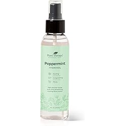 Plant Therapy Peppermint Hydrosol Flower Water, By-Product of Essential Oils 4 oz