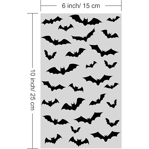 HESTYA 50 Counts 15 x 25 cm Halloween Cellophane Treat Bags Block Bottom Pumpkin Halloween Patterned Flat Clear Storage Bags Sweet Bags with 300 Pieces Twist Ties for Halloween Christmas Party Favor