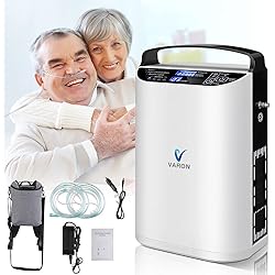Easy to Carry Backup Battery Portable Oxygen Concentrator L ⑤ Oxygen Machine 93% Portable Oxygenator for Travel with Battery, Backup Battery Accessories US Stock