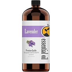 16oz - Bulk Size Lavender Essential Oil 16 Ounce Total - Therapeutic Grade Essential Oil - 16 Fl Oz Bottle