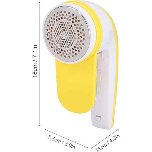 Electric Lint Remover, Fuzz Shaver Hair Ball Trimmer Efficiently Safety Sweater Curtain Clothing for Home Travel