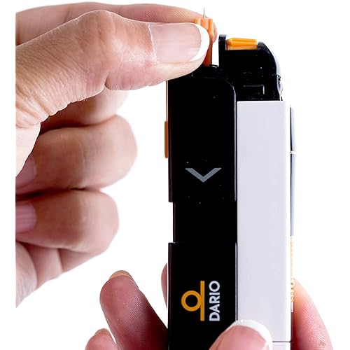 100 Sterile Lancets. Simple, Comfortable Blood Glucose Measurements. Use Only with The Dario and Dario Blood Glucose Monitoring System. Size 30-Gauge Lancets