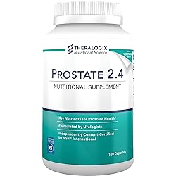 Prostate 2.4 Prostate Health Supplement with Lycopene, Soy Isoflavones, Vitamins D, E, Selenium | 90 Day Supply | Made in The USA