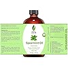 SVA Spearmint Essential Oil 4 Oz with Dropper 100% Pure Natural Undiluted Premium Therapeutic Grade Oil for Diffuser, Aromatherapy, Face, Body & Hair Care