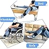 Thigh Lifter Leg Lifter Strap Hip Replacement Recovery Kit Knee Replacement Stroke Rehab Equipment for Bed, Wheelchair- Elderly, Handicap（L SizeOne Piece