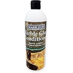 Marblelife Marble Gloss Conditioner, Heavy Duty Countertop, Table, Bar, Vanity, and Wall Cleaner and Restorer; Rejuvenate & Revive Surfaces & Protect Marble, 16oz