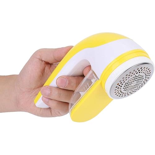 Electric Lint Remover, Fuzz Shaver Hair Ball Trimmer Efficiently Safety Sweater Curtain Clothing for Home Travel