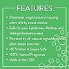 Molly's Suds Active Wear Laundry Detergent | Natural Extra Strength Laundry Powder, Stain Fighting for Performance Fabrics and Sensitive Skin | 120 Loads