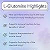 L-Glutamine 1000mg per Capsule 240 Capsules - Free Form - No Stearates - No Fillers - Gluten Free - Non GMO