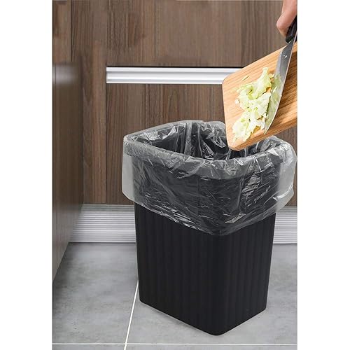 Yuright 13 Gallon Clear Kitchen Trash Bags, 220 Counts