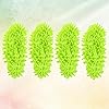 8pcs Covers, Socks, Supplies Green Bathroom House Multi- Function Cleaning Lazy Caps Slippers Chenille Hair Cleaner Covers Foot Office Kitchen Floor Mop for Shoe Reusable