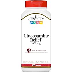 21st Century Glucosamine Relief® 1000mg Tablets, 120 Count
