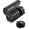 TookMag Pill Organizer 2 Times a Day, Weekly AM PM Pill Box, Large Capacity 7 Day Pill Cases for PillsVitaminFish OilSupplements Black