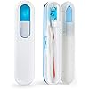 TAISHAN UV Sanitizer Toothbrush Case，Portable Travel Toothbrush Holder,Fits All Toothbrushes for Manual Toothbrushes,Safety Feature for Home and Travel