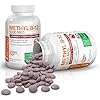 Bronson Methyl B12 5000 mcg Vitamin B12 Methylcobalamin Energy & Brain Support 60 Lozenges