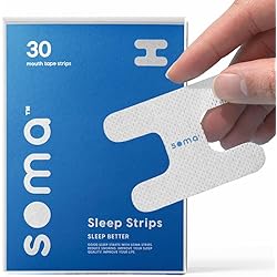 Soma Gentle Sleep Tape - The Original Mouth Tape for Nasal Breathing, Prevents Snoring, Improves Bone Structure, Boosts Immunity, Less Mouth-Breathing, Premium Advanced Sleep Strips, Anti-Snoring