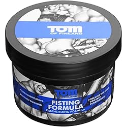 Tom of Finland Fisting Formula Desensitizing Cream- 8 oz, Assorted