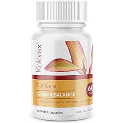 Kolorex Gut Care Candida Balance Advanced Candida Care 60ct