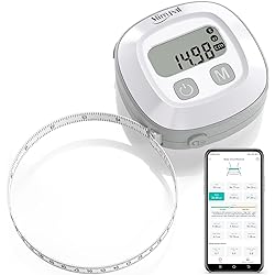 Slimpal Body Tape Measure, Tool for Monitoring Body Fat, Measuring Tape for Body, Digital Smart Retractable Measuring Tape for Accurately Measuring BMI Fitness Body Shape and Weight-Loss