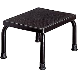 Grafco Economy Foot Stool, Epoxy Finished Steel, Portable Step Stool for Adults, Seniors, Elderly, Handicap and Disabled, Pack of 2 - GF1840-2
