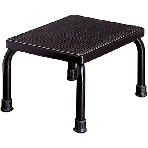 Grafco Economy Foot Stool, Epoxy Finished Steel, Portable Step Stool for Adults, Seniors, Elderly, Handicap and Disabled, Pack of 2 - GF1840-2