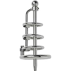 Master Series Gates of Hell Stainless Steel Adjustable Cum Through Sound Cage