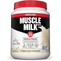 Muscle Milk Lean Muscle Vanilla Creme Protein Powder, 1.93 Pound Pack of 1