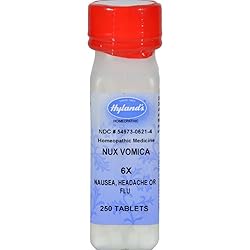 Nux Vomica 6X Indigestion & Sour Stomach - 250 - Tablet