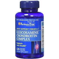 Puritan's Pride Glucosamine Chondroitin Complex Capsules, Supports Joint Health 120 ct